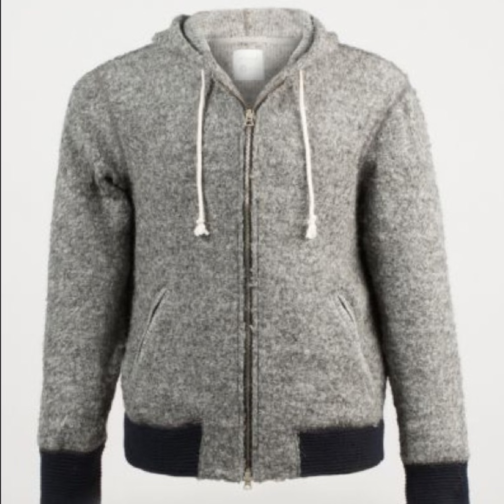 Billy Reid Valence Marled Hoodie